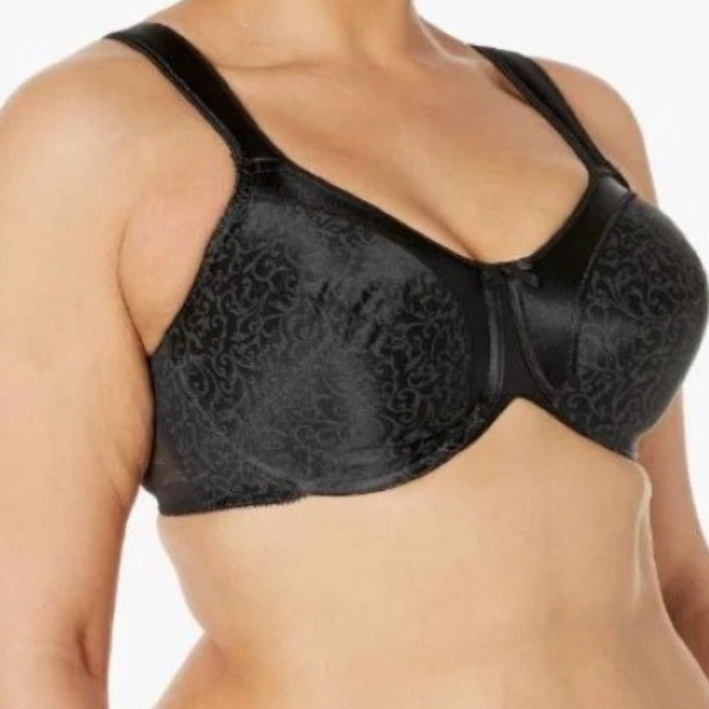 Bali Women's Satin Tracings Minimizer‎ Underwire Bra 36D